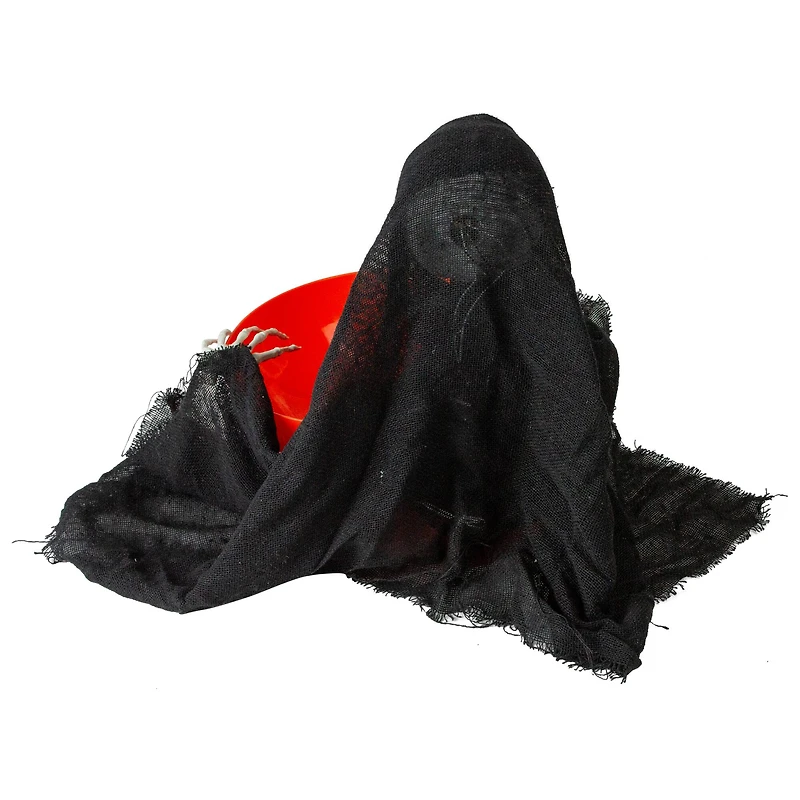 10.5" Animated Grim Reaper Halloween Candy Bowl
