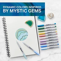 12 Packs: 12 ct. (144 total) Mystic Gems Sharpie® Ultra Fine Point Permanent Markers