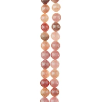 Electroplated Sunstone Round Beads, 8mm by Bead Landing™