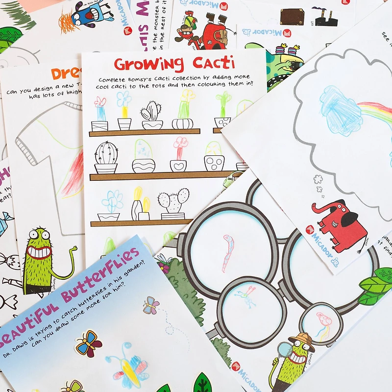 Micador jR. On the Go 20 Activity Pack