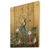 Designart - Chinoiserie With Birds and Peonies VI