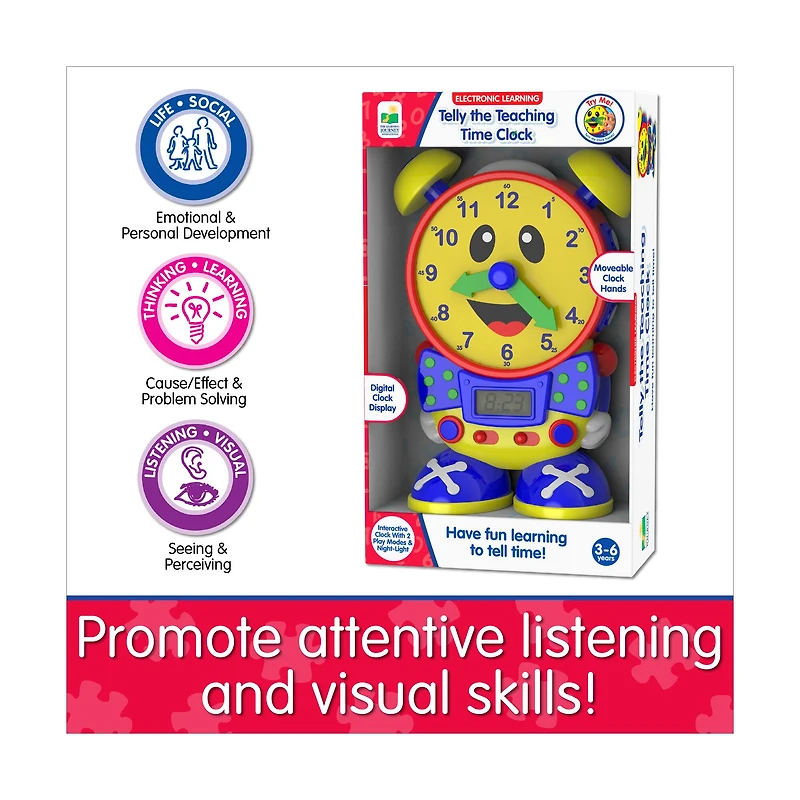 Electronic Learning - Telly the Teaching Time Clock