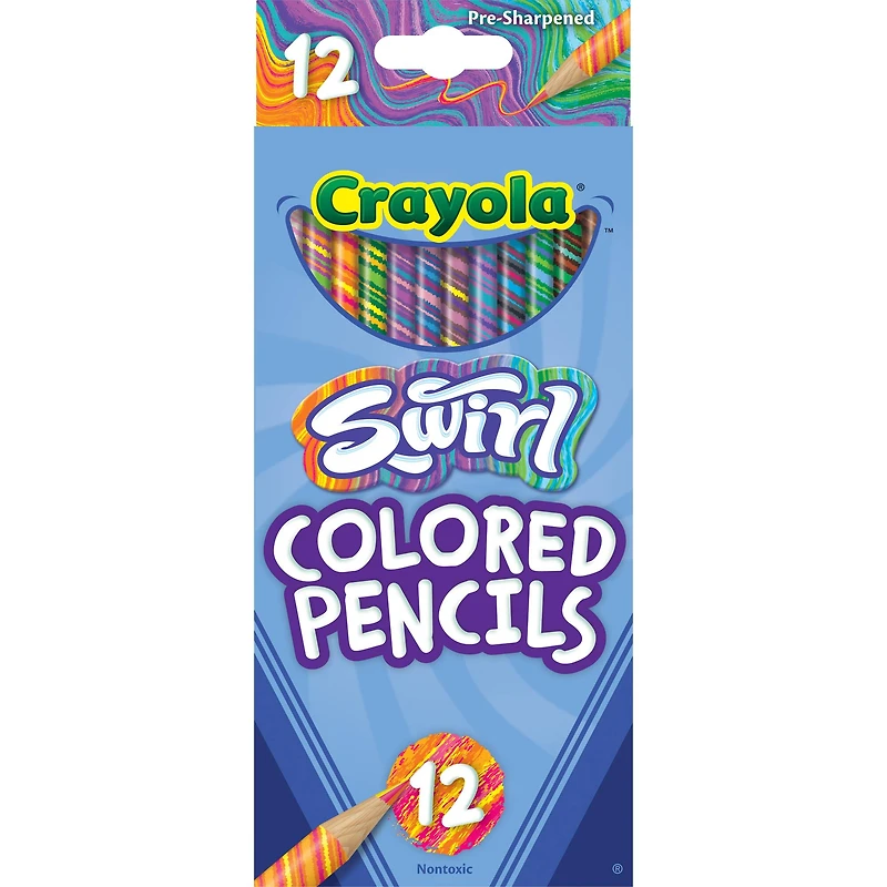 Crayola® Swirl Colored Pencils, 12ct.