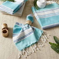 DII® Tidal Stripe Fouta Cloth Dinner Napkins, 6ct.