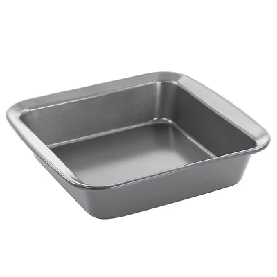 Gibson Baker's Friend 7.5" Nonstick Square Steel Bake Pan