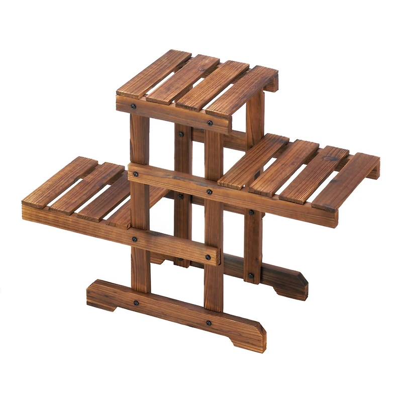 19.5" Zigzag Pallet Plant Stand