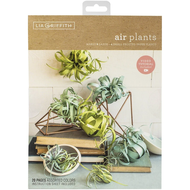 Lia Griffith Paper Stack 8.5" x 11" 24 ct. Airplants