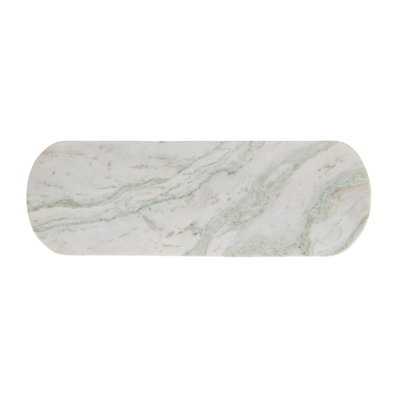 Hello Honey 18" x 6" Green Marble Oval Cheese Board