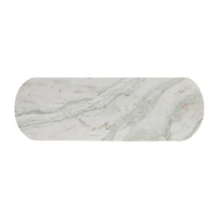 Hello Honey 18" x 6" Green Marble Oval Cheese Board