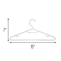 Honey Can Do Recycled White Hangers, 60ct.