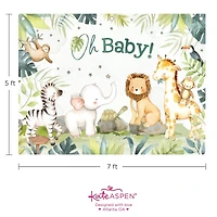 Kate Aspen® Safari Baby Shower Photo Backdrop