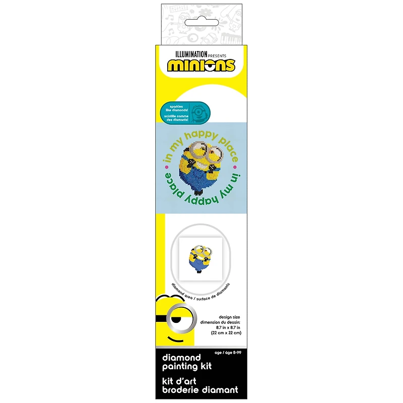 Camelot® Dots Happy Minion Diamond Painting Kit