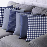 Navy & White Buffalo Check Cotton Fabric Bundle by Loops & Threads™