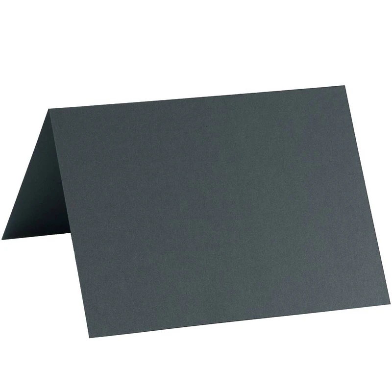 JAM Paper 5" x 7" Metallic Malachite Green Stardream Foldover Cards, 50ct.