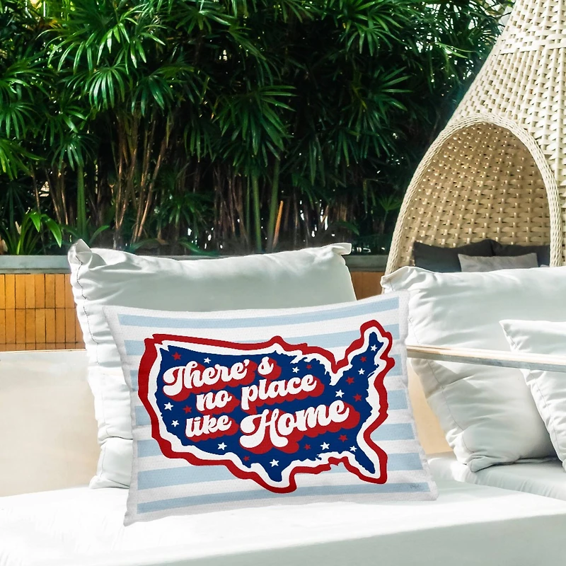 Stupell Industries No Place Like Home Outdoor Printed Pillow
