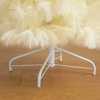 4ft. Unlit Off-White Pampas Grass Artificial Christmas Tree