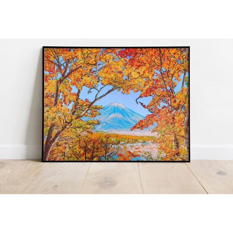 Diamond Dotz® Advanced Autumn Mountain Diamond Painting Kit