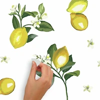 RoomMates Lemon Peel & Stick Giant Wall Decals