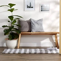 DII® Buffalo Check Rag Rug