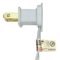 40ct. Cool White Iridescent Snowball LED Christmas String Lights