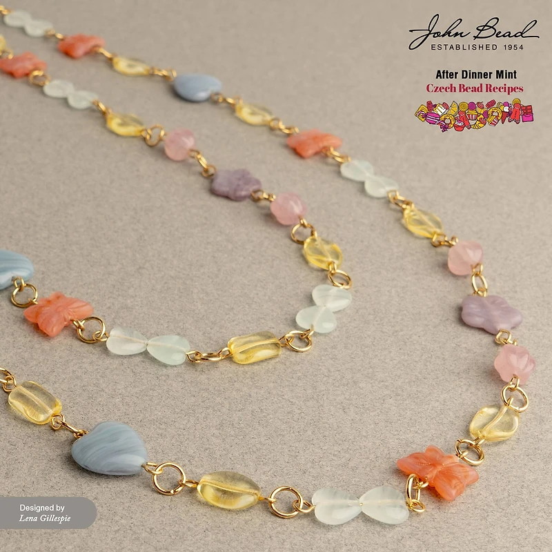John Bead Czech Glass Recipe Box Beading Kit