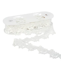 2" White Embroidered Lace Trim by Celebrate It®