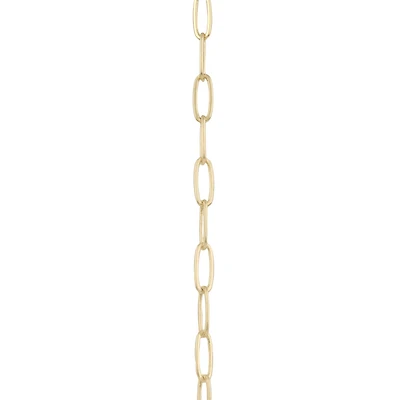 36" Paperclip Necklace Chain by Bead Landing