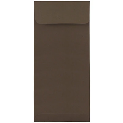 JAM Paper #10 Chocolate Brown Policy Business Premium Envelopes