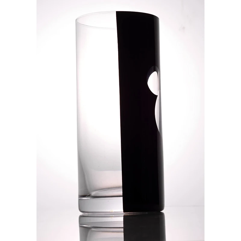 JoyJolt® Disney® 17oz. Luxury Mickey Mouse Crystal Highball Glass, 2ct.