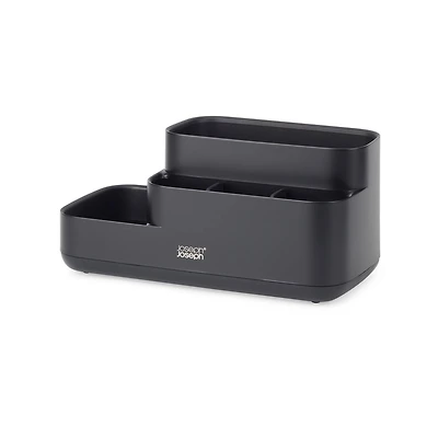 Joseph Joseph EasyStore Bathroom Caddy with Matt Black Finish