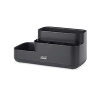 Joseph Joseph EasyStore Bathroom Caddy with Matt Black Finish