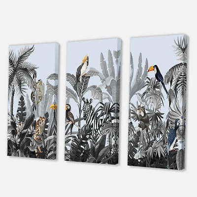 Designart - Chinoiserie With Birds and Peonies VIII