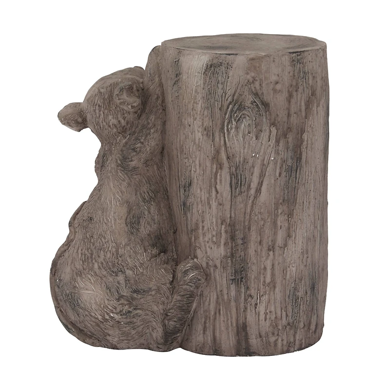 Brown MGO Modern Farmhouse Garden Sculpture