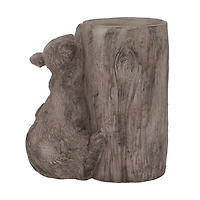 Brown MGO Modern Farmhouse Garden Sculpture