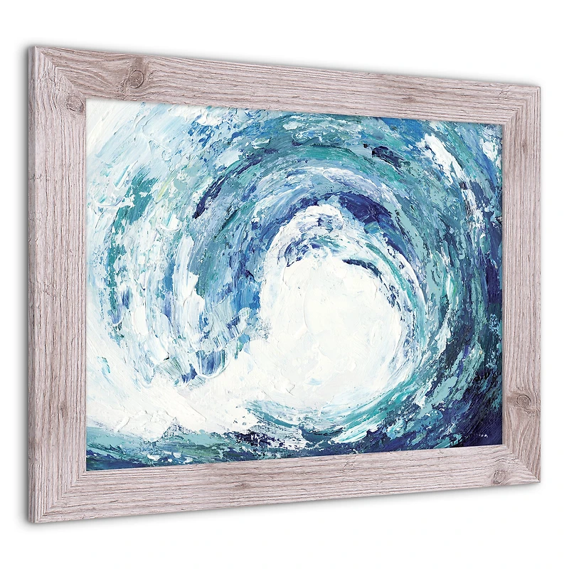 Rip Curl Wave Wall Print in Western White Frame
