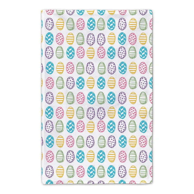 Hoppy Easter Bunny Glasses Tea Towel Set