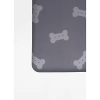 FloorPops Bones Blue Anti-Fatigue Comfort Floor Mat, 32" x 20"