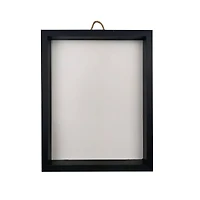 6 Pack: 8" x 10" White Plaque with Black Frame by Make Market®