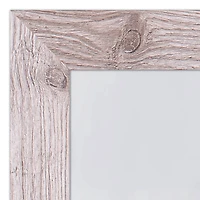 Abstract Landscape Western White Framed Print