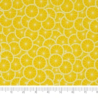 SINGER Lemon Floral Cotton Fabric Bundle