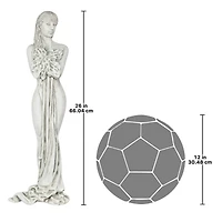 Design Toscano Darcy's Drape Wall Sculpture