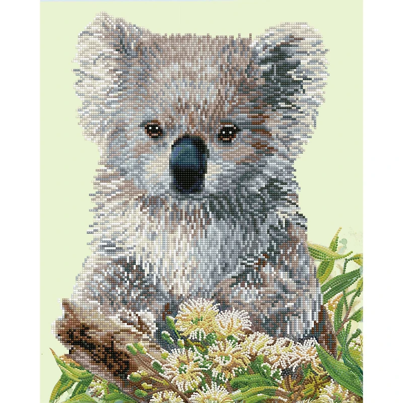 Diamond Dotz® Koala & Eucalypus Blossom Diamond Painting Kit