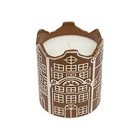 10oz. Gingerbread Village Scented Ceramic Candle by Ashland®