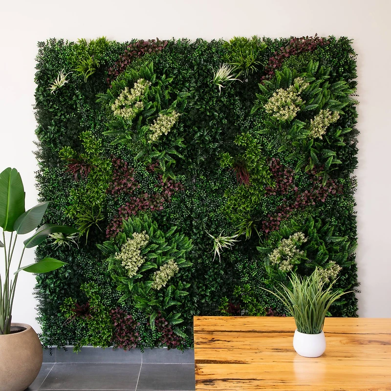 40" Artificial Living Wall Panel