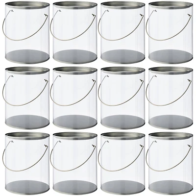 12 Pack: Clear Gift Pail by Celebrate It™