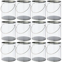 12 Pack: Clear Gift Pail by Celebrate It™