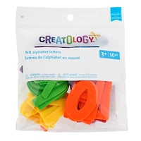 Felt Alphabet Letters Scrap Pack, 50ct. by Creatology™