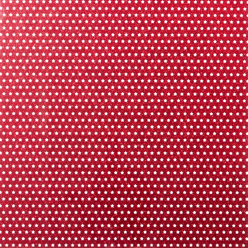 Cricut® Glitter Iron-On™ Mesh Stars