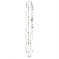 Bead Landing™ Oval Link Rhodium Chain, 36"