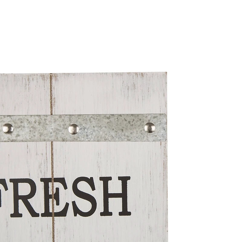 Glitzhome® 24" Wooden & Metal Truck Wall Décor